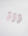 chaussettes blanches pour bébé en jersey