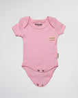 Lot de 4 Bodies Bébé Fille Manches Courtes