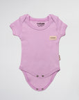 Lot de 4 Bodies Bébé Fille Manches Courtes