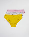 lot de 3 culottes pour fille avec petit nœud