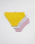 lot de 3 culottes pour fille avec petit nœud