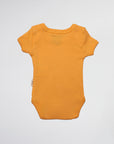 Lot de 4 Bodies Bébé Fille Manches Courtes