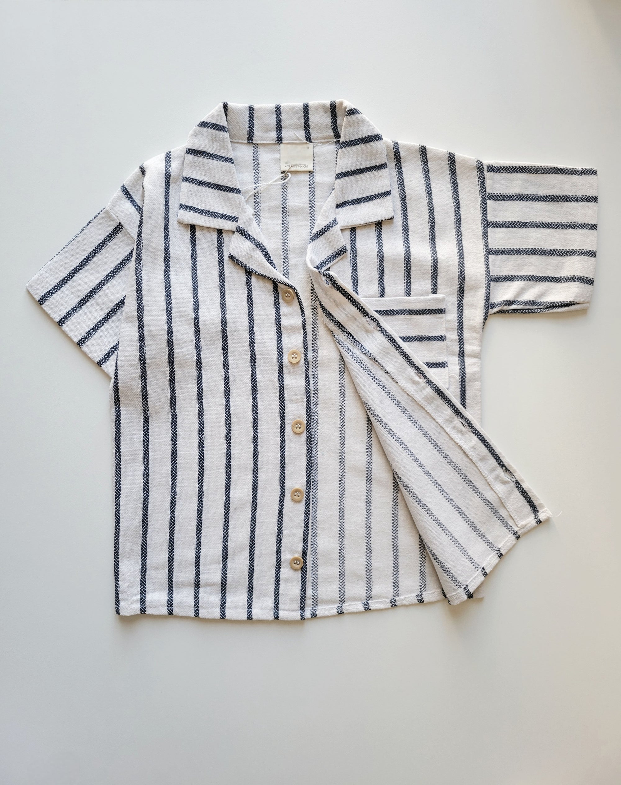 chemise à rayures pour garçon