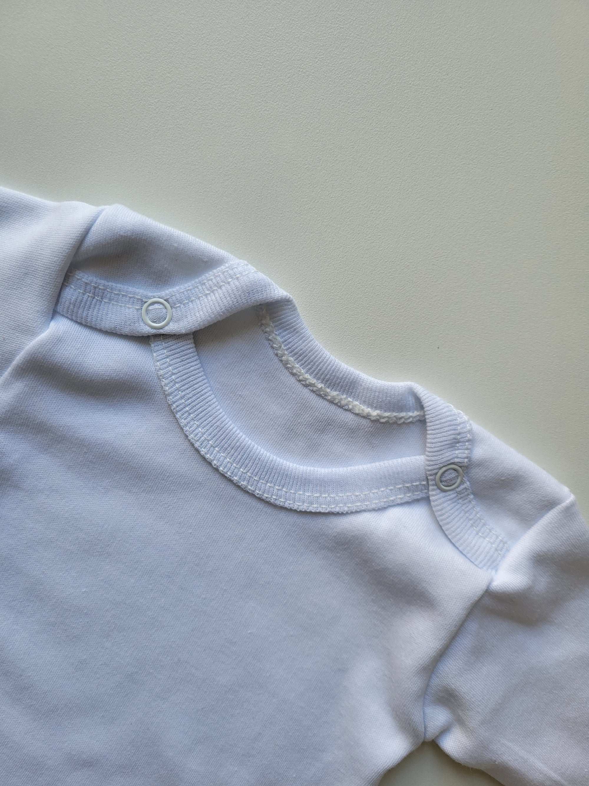 lot de 4 bodies blanc bébé manches longues