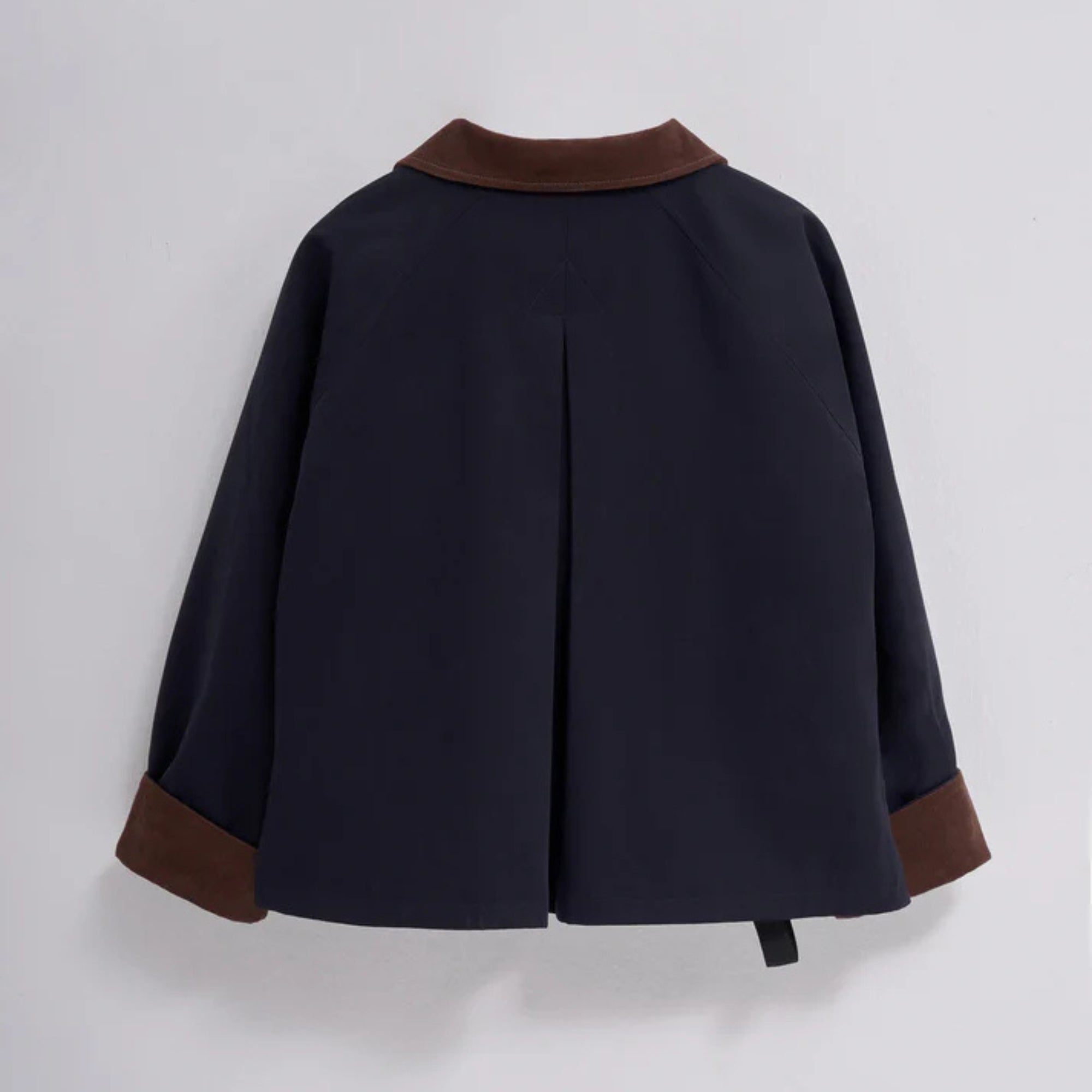 manteau pour enfant à col velours