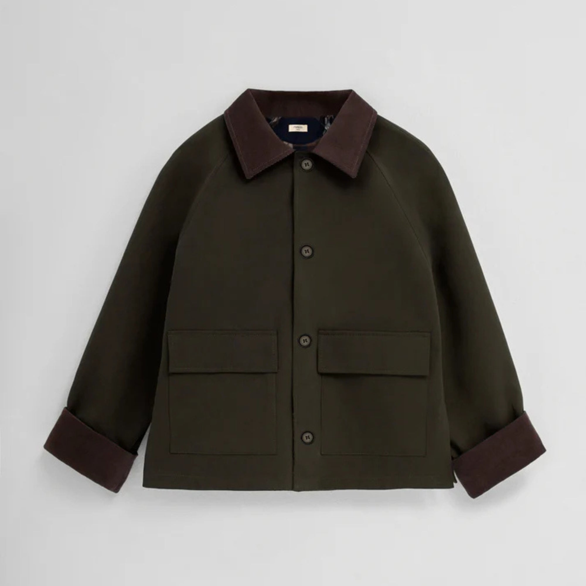manteau pour enfant à col velours