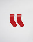 chaussettes pour enfant côtelées à rayures