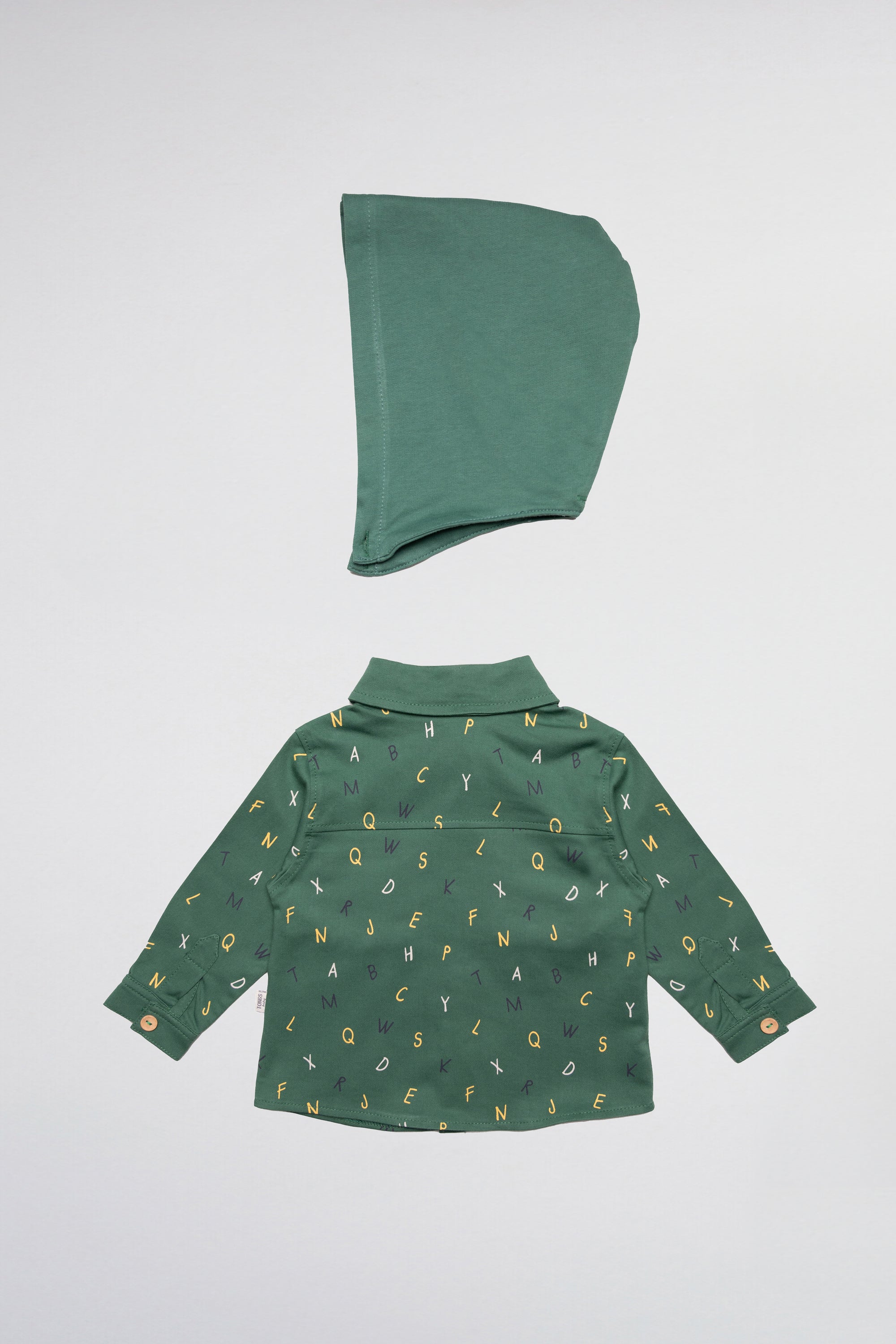surchemise bébé à capuche