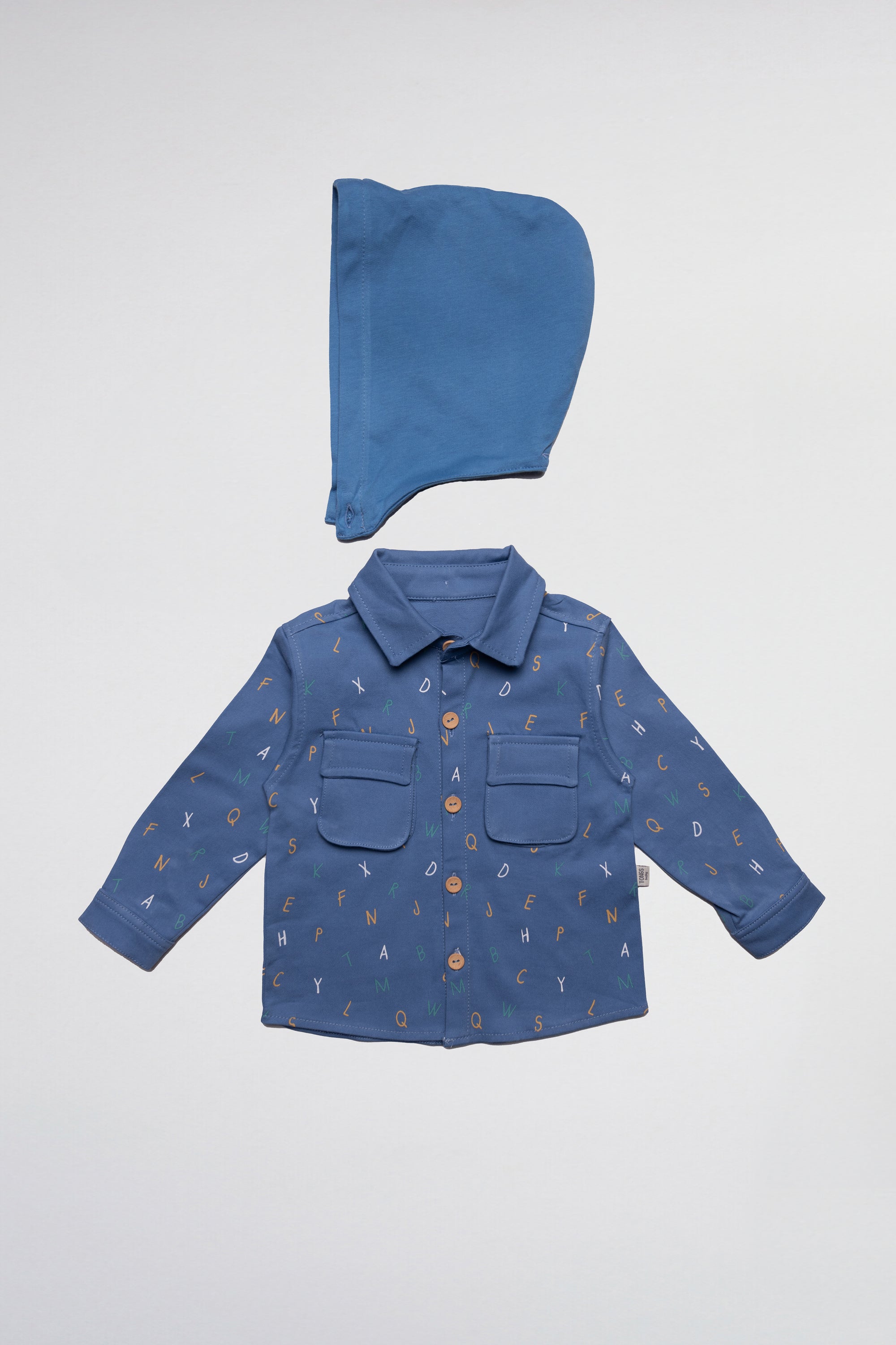 surchemise bébé à capuche