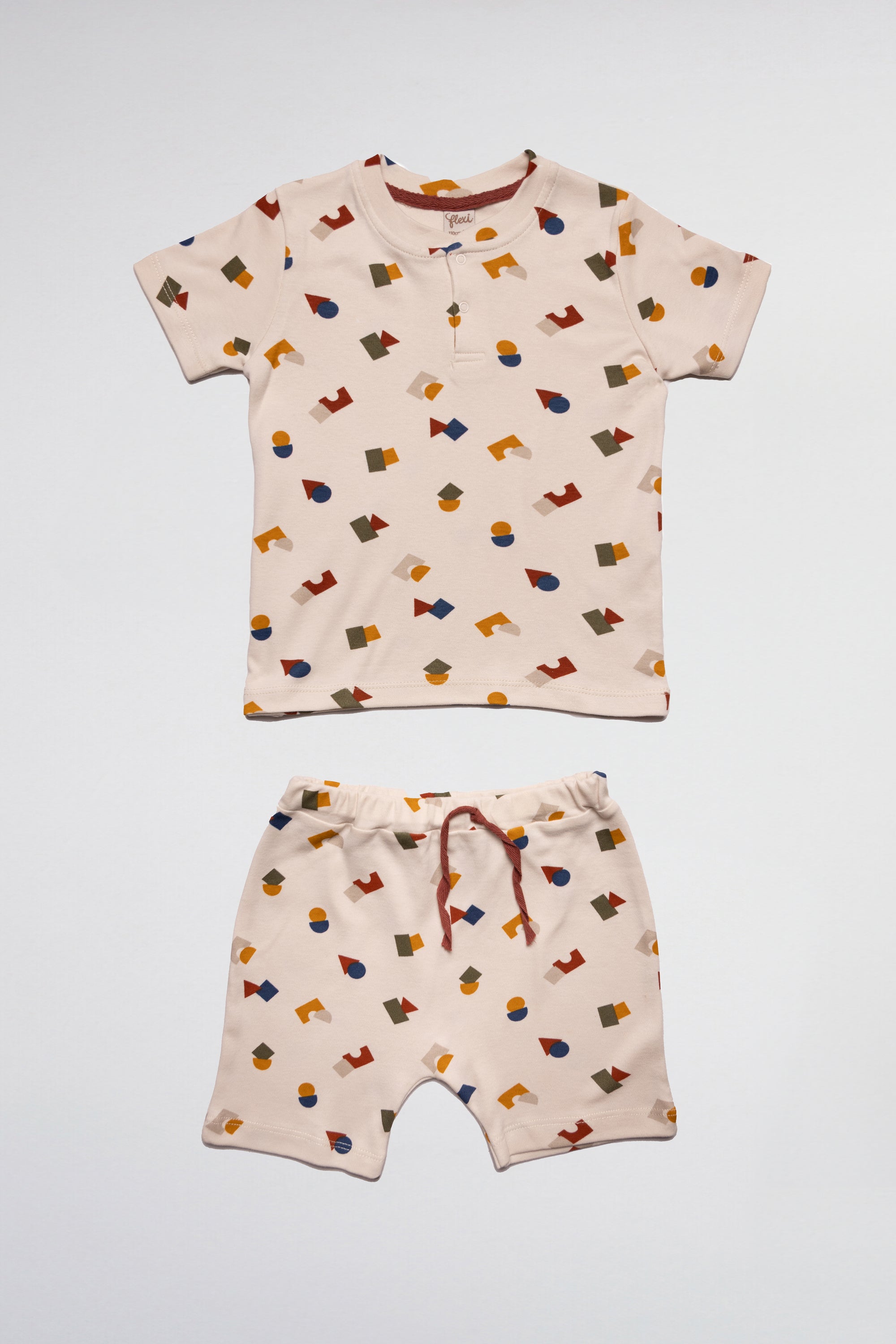 ensemble imprimé garçon t-shirt et short