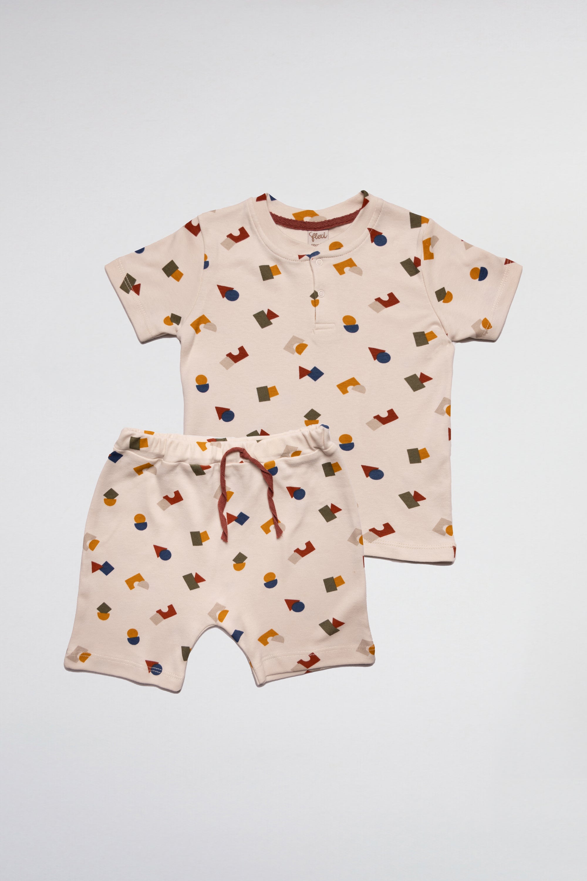 ensemble imprimé garçon t-shirt et short