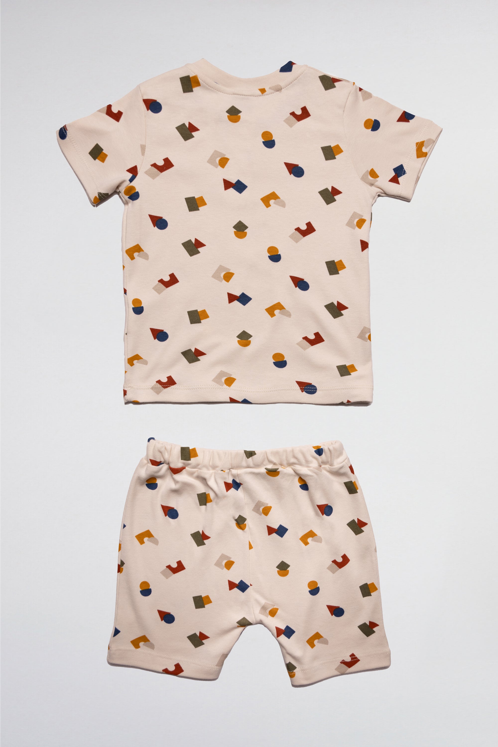 ensemble imprimé garçon t-shirt et short