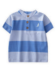Polo enfant garçon col mao