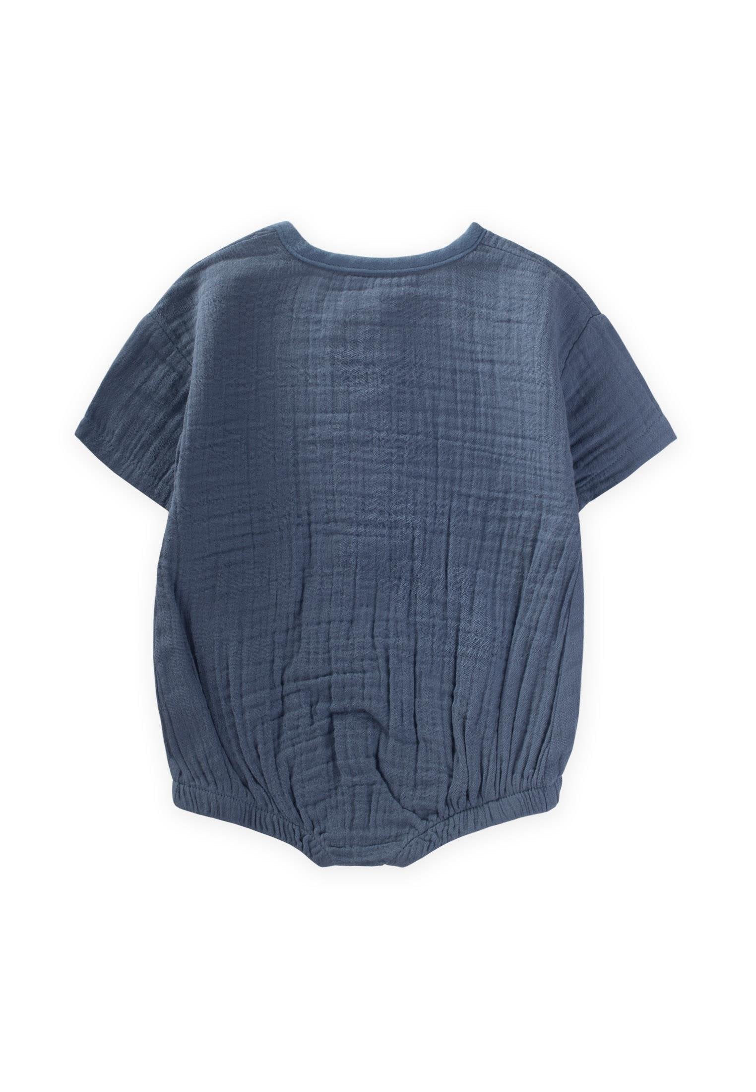 body bébé manche courte en gaze de coton