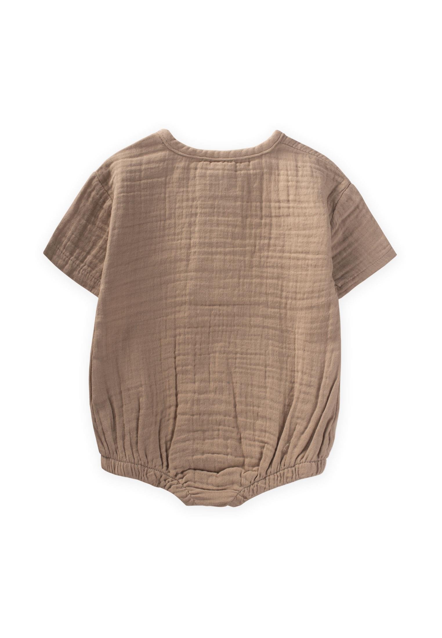 body bébé manche courte en gaze de coton