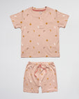 ensemble imprimé garçon t-shirt et short
