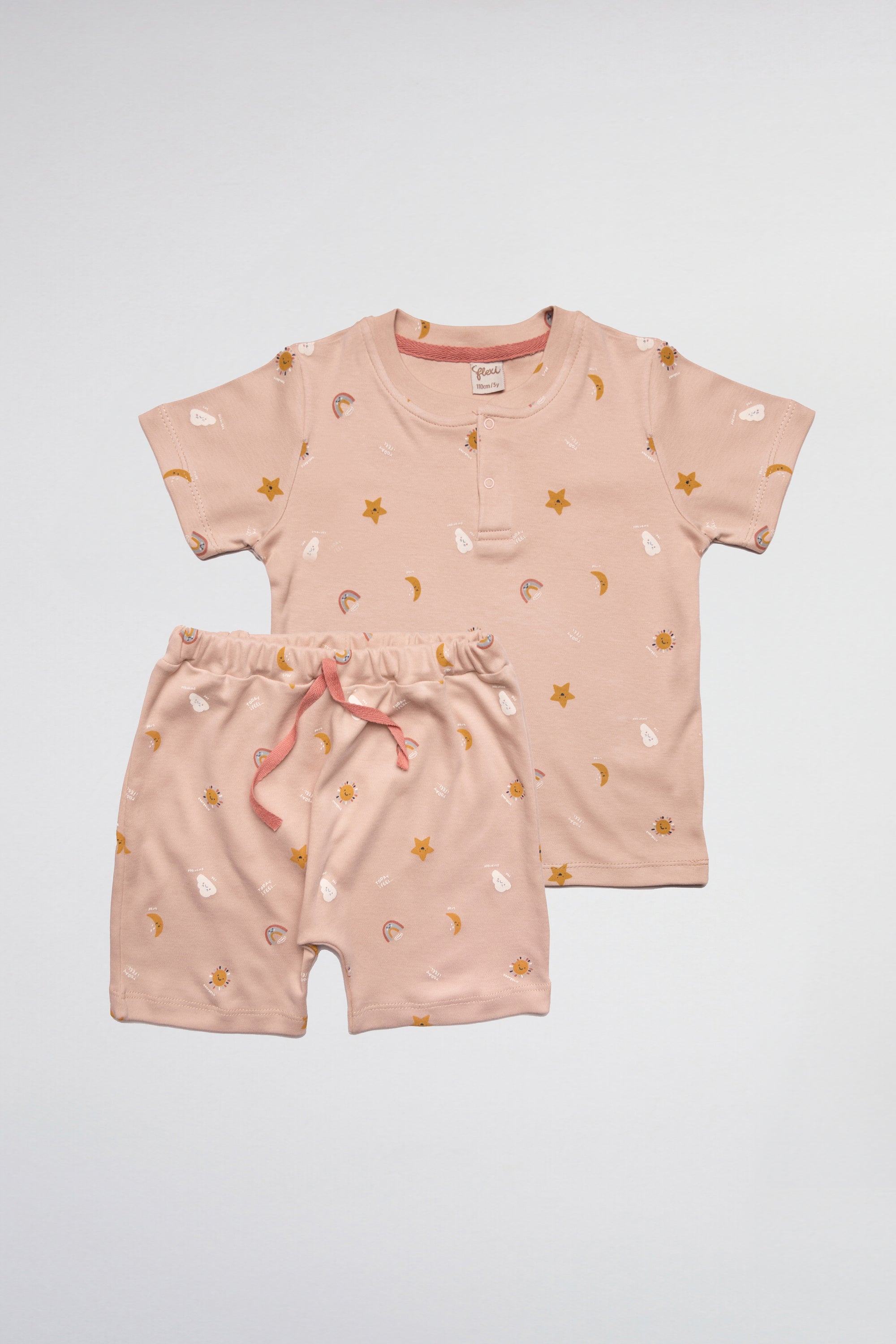 ensemble imprimé garçon t-shirt et short