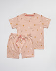 ensemble imprimé garçon t-shirt et short