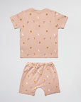 ensemble imprimé garçon t-shirt et short