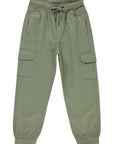 Pantalon Cargo Garçon En Coton Extensible