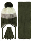 Ensemble Bonnet Écharpe Et Gants Garçon - 6 à 9 ans