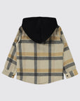 Chemise à Carreaux à Capuche Garçon