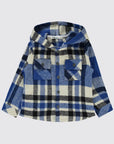 Chemise À Capuche À Carreaux Garçon