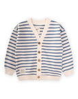 GILET EN COTON RAYÉ