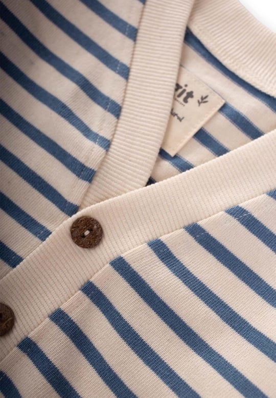 gilet à rayures pour enfant
