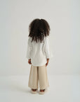 t-shirt blanc enfant manches longues