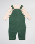 Ensemble Salopette et Body Alphabet pour Bébé