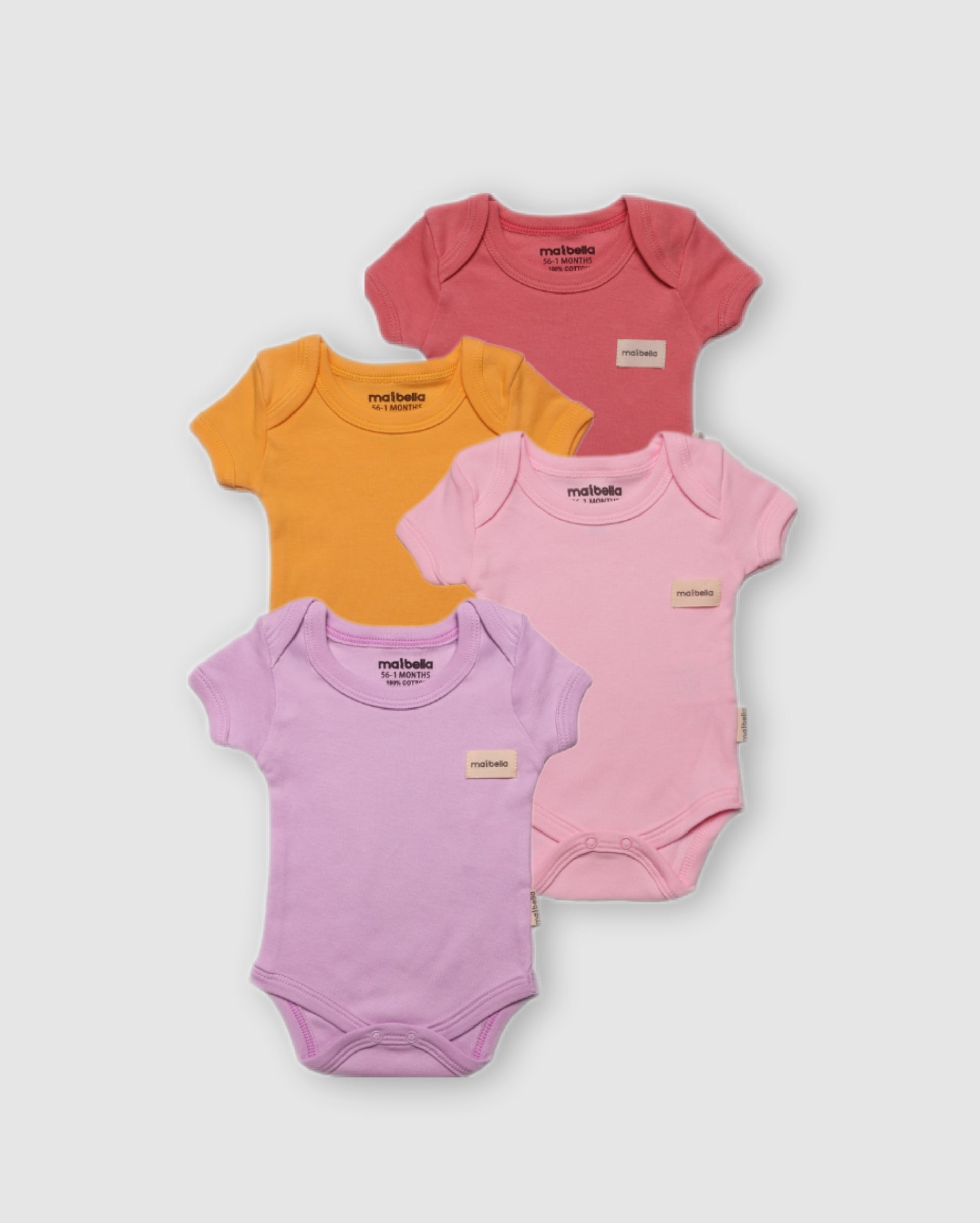 body bébé fille manches courtes