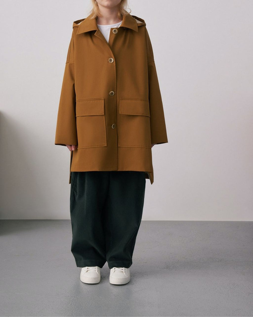 Petit Trench Coat (manteau Mac) Pour Bébé Fille - Taille 18-24 Mois, Couleur Beige, Occasion Très Bon état