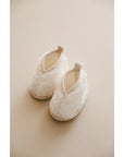 chaussons bébé en coton Sherpa
