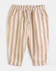 pantalon ballon à rayures