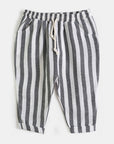 pantalon ballon à rayures