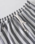 pantalon ballon à rayures