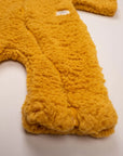 Combinaison Bébé À Capuche En Peluche Safran