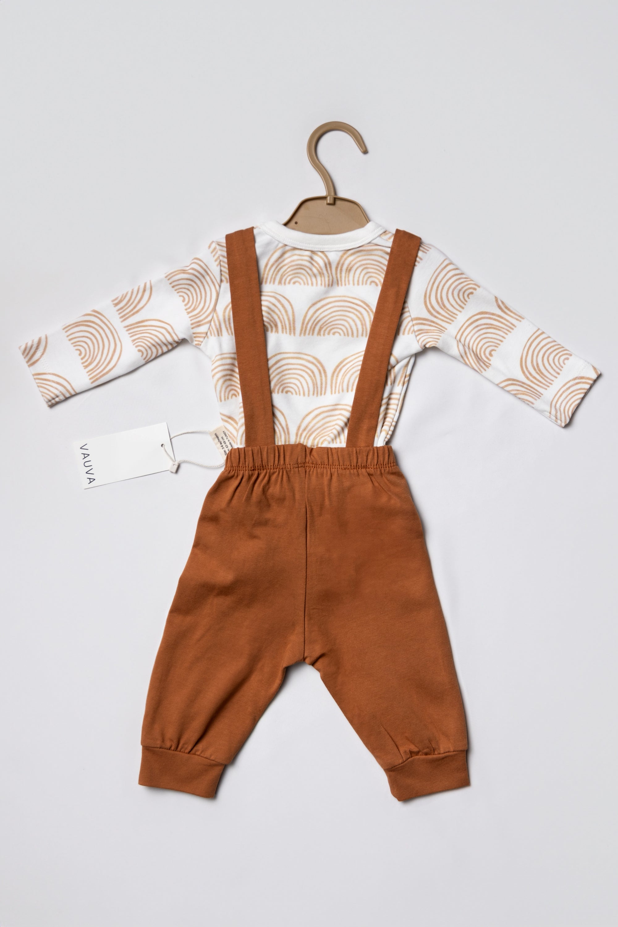 salopette bébé avec body imprimé