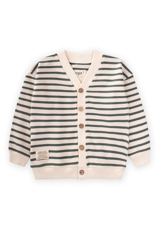 gilet à rayures pour enfant