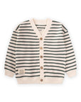 GILET EN COTON RAYÉ