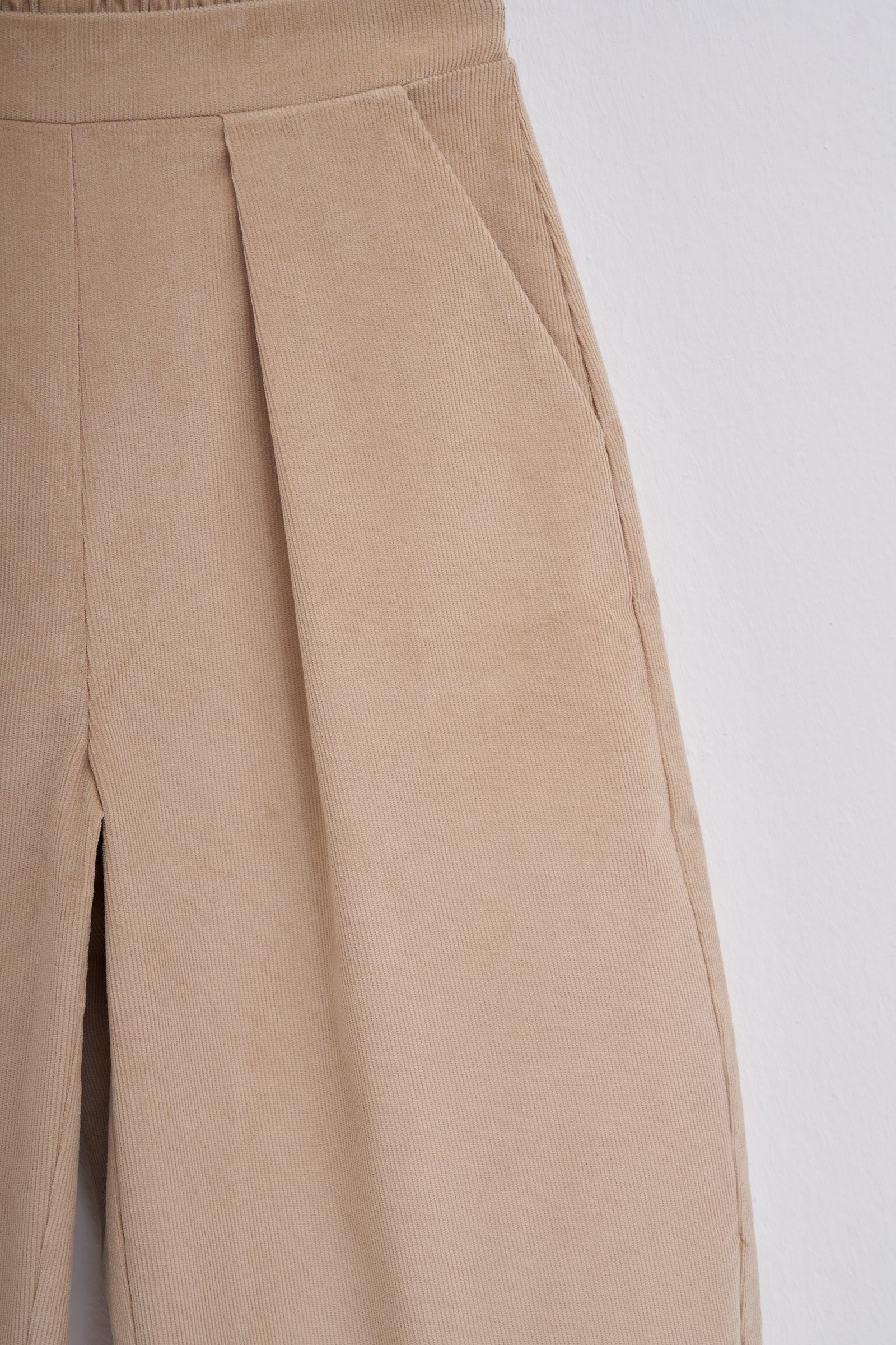 PANTALON AMPLE EN VELOURS