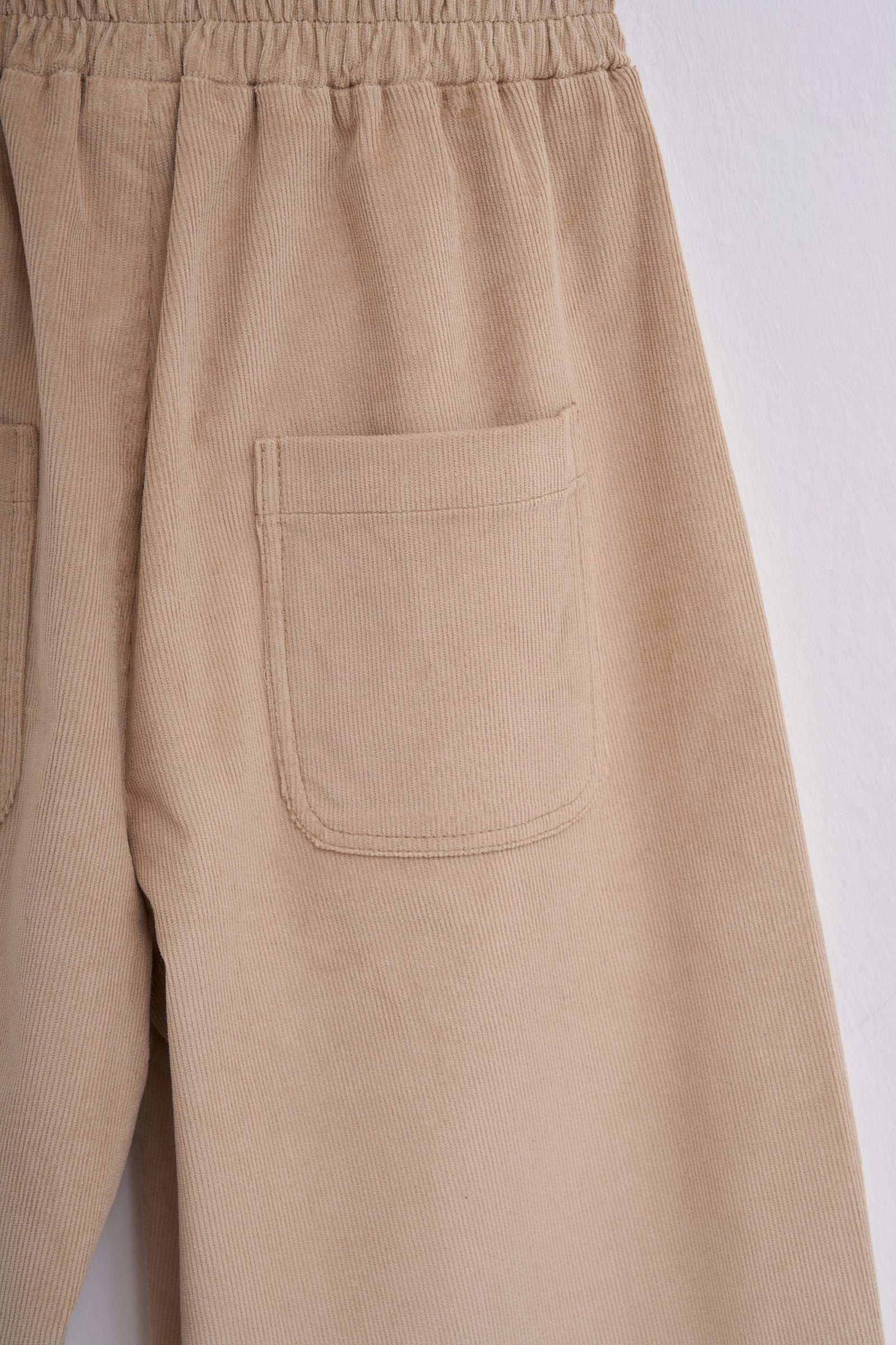 PANTALON AMPLE EN VELOURS