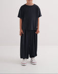 ensemble bleu pour enfant t-shirt et pantalon ample