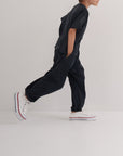 ensemble bleu pour enfant t-shirt et pantalon ample