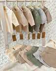 ENSEMBLE EN MAILLE LISSE T-SHIRT & SHORT