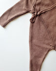 Combinaison Bébé Cache-Cœur En Maille