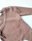Combinaison Bébé Cache-Cœur En Maille