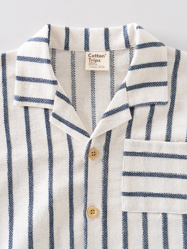 chemise à rayures pour garçon