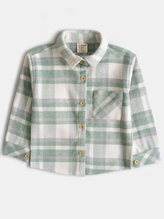 chemise à carreaux 100% coton